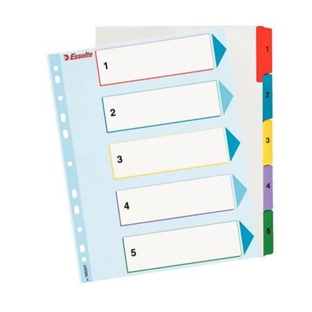 Registr, přepisovatelný, A4, 1-5