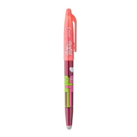 Roller rubber PILOT FX Ball 07 Best Friends coral pink - modrá výplň Roller rubber PILOT FX Ball 07 Best Friends coral pink - modrá výplň
