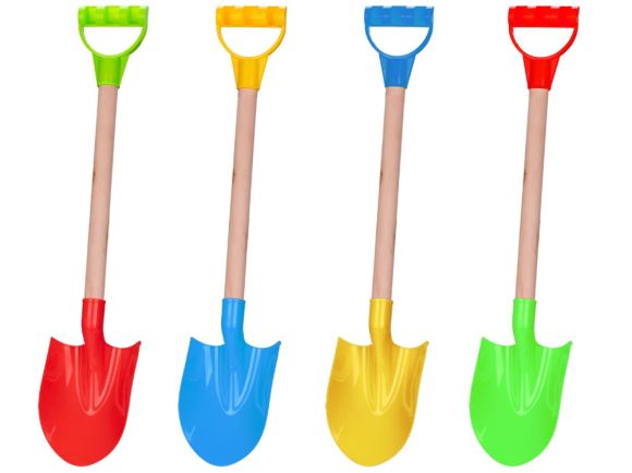 Rýček 57cm s dřevěnou rukojetí 4barvy 18m+