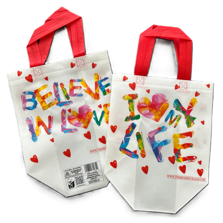 Sáček OPP 30 x 30 x 18 cm Love