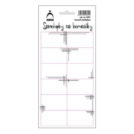 Samolepky na kořenky - linky (bez popisu) Samolepky na kořenky - linky (bez popisu)