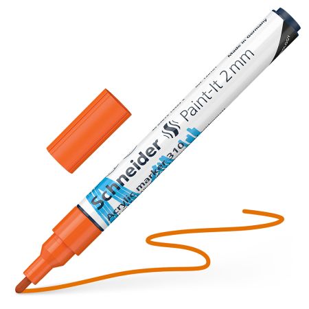 Schneider Paint-It 310 Akrylový popisovač 2 mm - oranžový