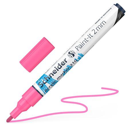 Schneider Paint-It 310 Akrylový popisovač 2 mm - růžový Schneider Paint-It 310 Akrylový popisovač 2 mm - růžový