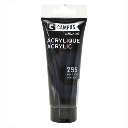 SE akryl barva Campus 120 ml Ivory Black 755