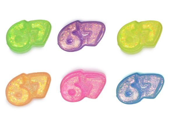 Six Seven strečové sugar 7cm 6barev v sáčku 12ks v DBX