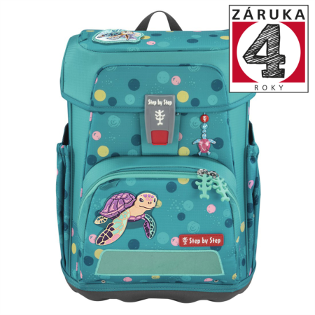 Školní aktovka Step by Step CLOUD, Turtle Josie - 5dílná sada, certifikát AGR Školní aktovka Step by Step CLOUD, Turtle Josie - 5dílná sada, certifikát AGR