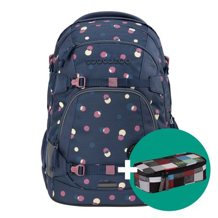 Školský ruksak coocazoo MATE, Bubble Dreams, certifikát AGR