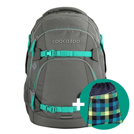 Školní batoh coocazoo MATE, Fresh Mint, certifikát AGR