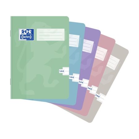 Školní sešit A5 Oxford Touch Pastel 544 linkovaný 40 listů