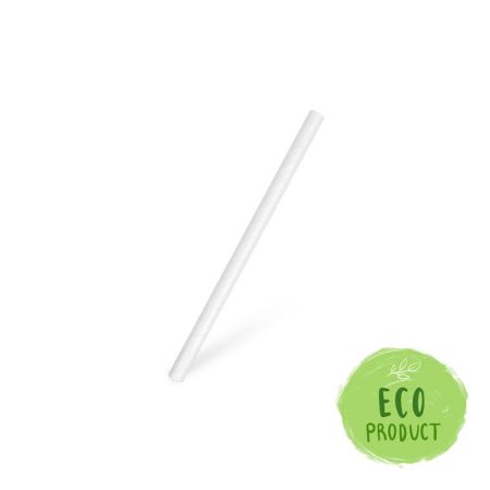 Slámky papírové JUMBO bílé 15 cm, 100 ks Slámky papírové JUMBO bílé 15 cm, 100 ks