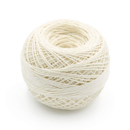 Motouz lněný bílý 100 g