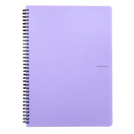Spirálový blok PP PASTELINI A5/60 listů, fialový