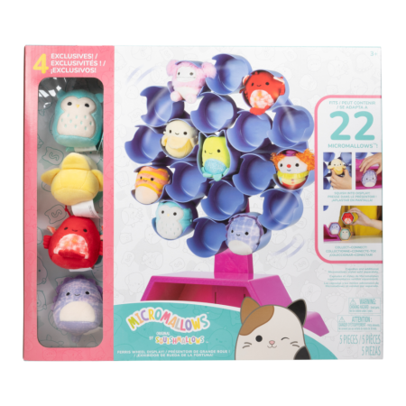 SQUISHMALLOWS Micromallows Play & Display - Kolotoč