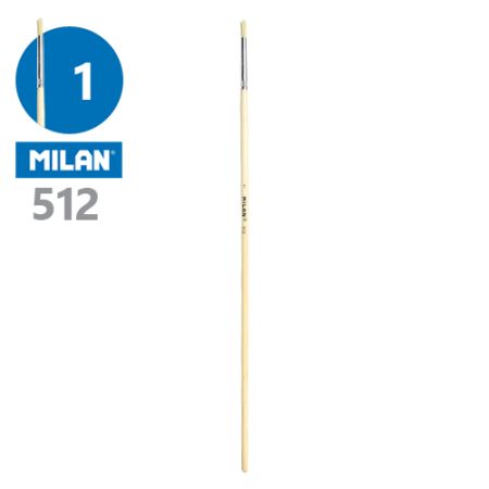 Štětec kulatý MILAN č. 1 - 512