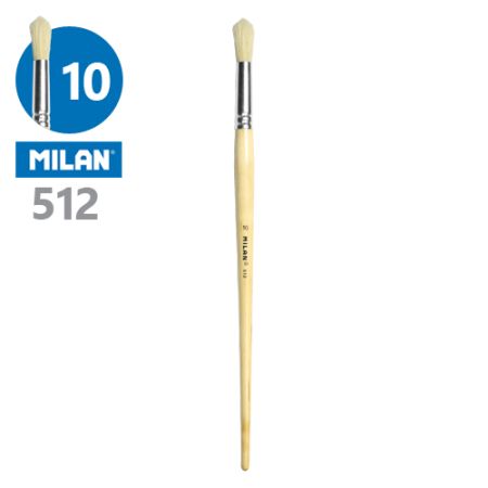 Štětec kulatý MILAN č. 10 - 512