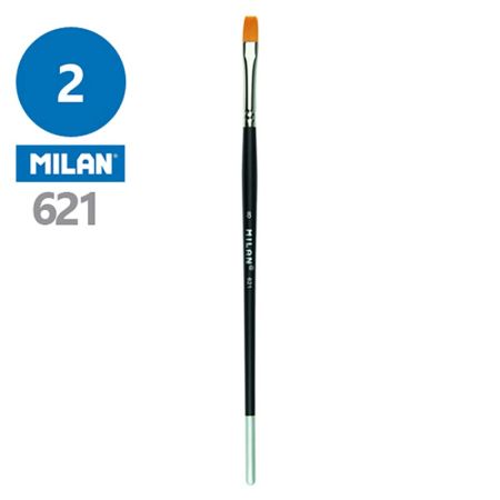 Štětec plochý MILAN č. 2 - 621 Premium Synthetic
