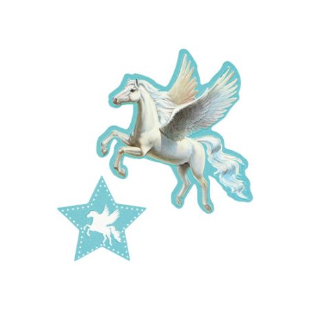 Sticker na tašku Unicorn, sada 2 ks