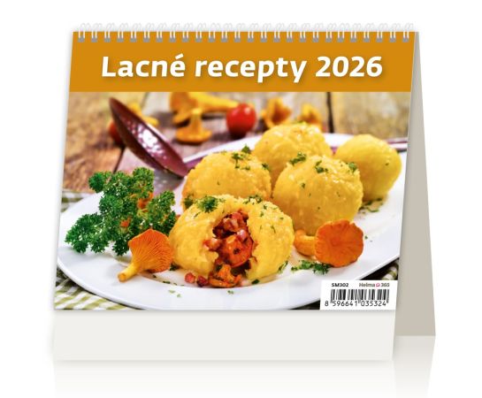 Stolní kalendář 2026 MiniMax Levné recepty