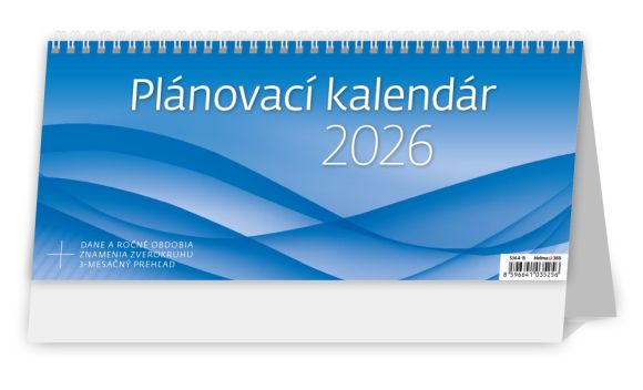 Stolní kalendář 2026 Plánovací kalendář (kancelář)