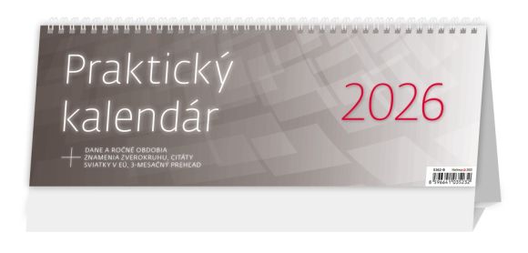 Stolní kalendář 2026 Praktický kalendář (kancelář)