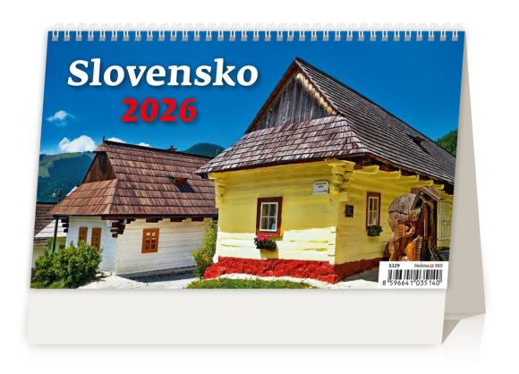 Stolní kalendář 2026 Slovensko
