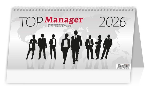 Stolní kalendář 2026 Top manažer