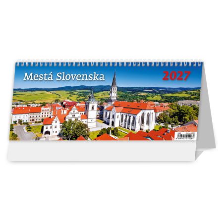 Stolový kalendár 2027 Mestá Slovenska Stolový kalendár 2027 Mestá Slovenska