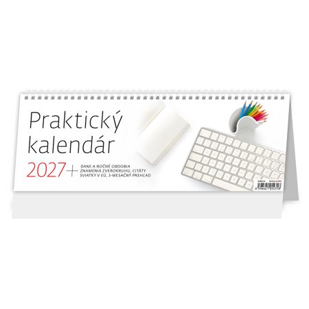 Stolový kalendár 2027 Praktický kalendár Stolový kalendár 2027 Praktický kalendár