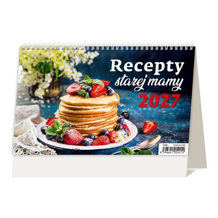 Stolový kalendár 2027 Recepty starej mamy Stolový kalendár 2027 Recepty starej mamy