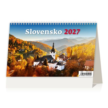 Stolový kalendár 2027 Slovensko