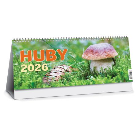 Stolní kalendář Houby 2026