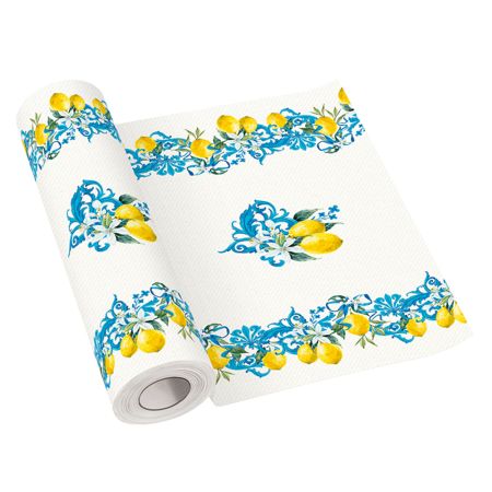 Středový pás AIRLAID 40cm x 24m Citrus Baroque Středový pás AIRLAID 40cm x 24m Citrus Baroque