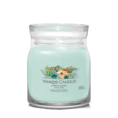 Svíčka Yankee Candle - ALOE & AGAVE, střední