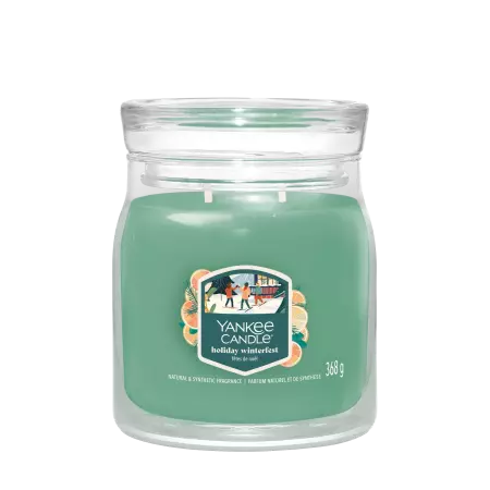 Svíčka Yankee Candle - HOLIDAY WINTERFEST, střední