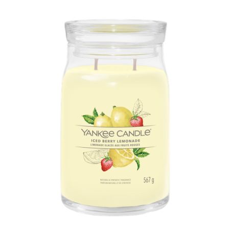 Svíčka Yankee Candle -  ICED BERRY LEMONADE, velká