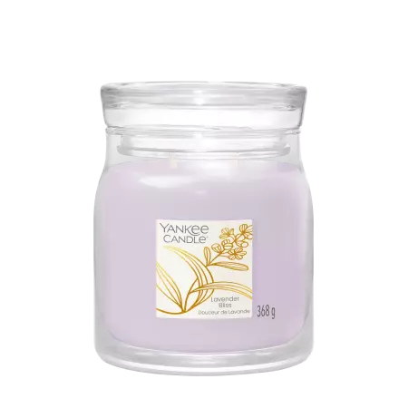 Svíčka Yankee Candle - LAVENDER BLISS, střední