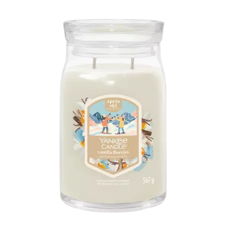 Svíčka Yankee Candle - VANILLA FLURRIES, velká