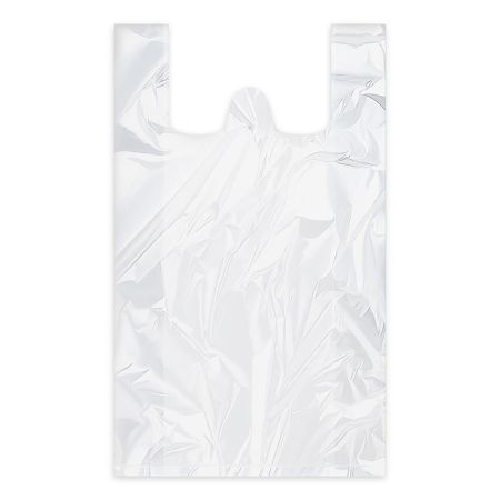 Taška 20 kg bílá 40 +20 x60 cm extra silná s ušima (50 ks v bal.)