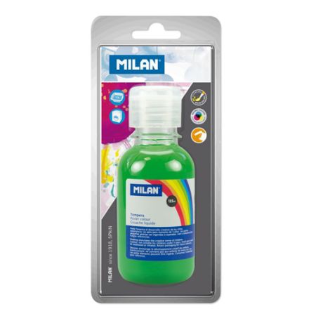 Temperová barva MILAN 125 ml zelená - blistr