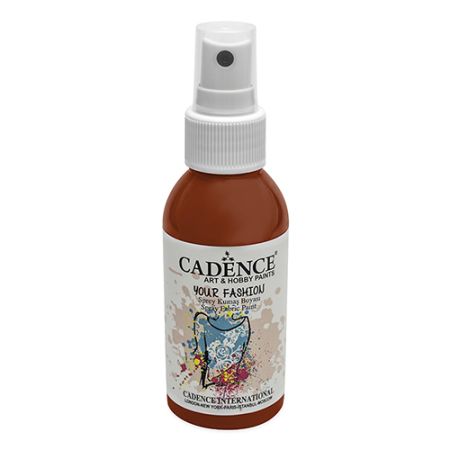 Textilní barva ve spreji Cadence, červená, 100ml