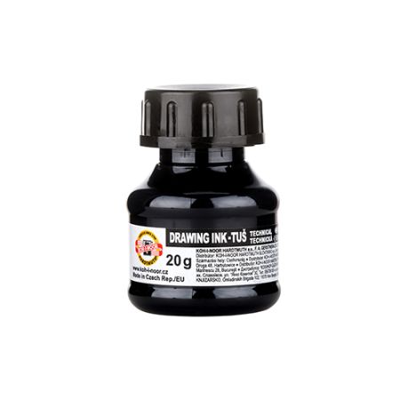 Tuš technický KOH-I-NOOR 20 g, černý