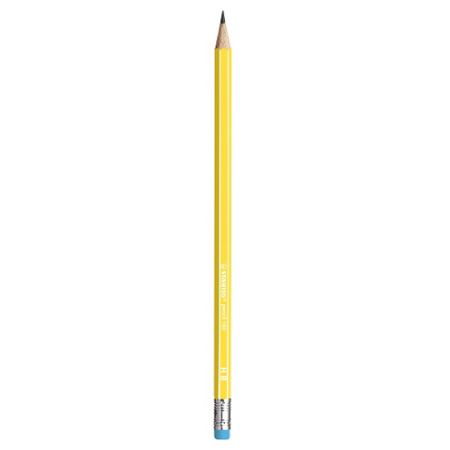 Tužka grafitová HB STABILO pencil 160 s gumou - žlutá
