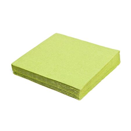 Ubrousky 2-vrstvé 33 x 33 cm sv.zelené 50 ks Ubrousky 2-vrstvé 33 x 33 cm sv.zelené 50 ks
