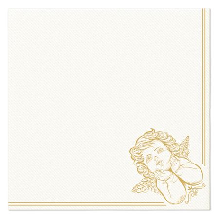 Ubrousky PAW AIRLAID 40x40 cm (50 ks) Cherubin