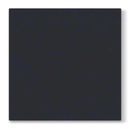 Ubrousky PAW AIRLAID L 40x40cm Unicolor Black