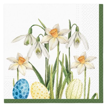 Ubrousky PAW L 33x33cm Easter Garden