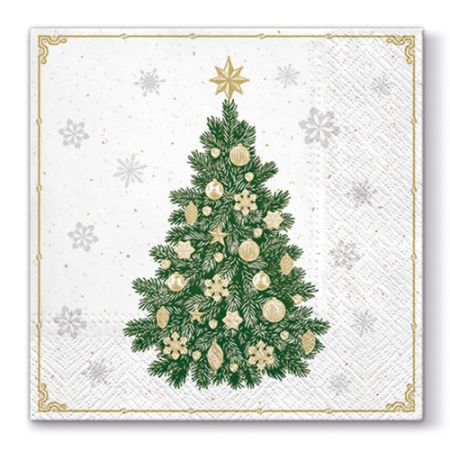 Ubrousky PAW L 33x33cm  Frosty Tree