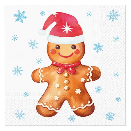 Ubrousky PAW L 33x33cm Ginger Christmas Ubrousky PAW L 33x33cm Ginger Christmas