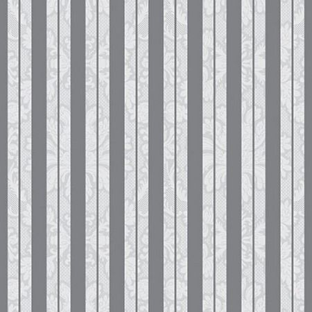 Ubrousky PAW L 33x33cm Inspiration Stripes Silver