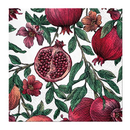 Ubrousky PAW L 33x33cm Pomegranate